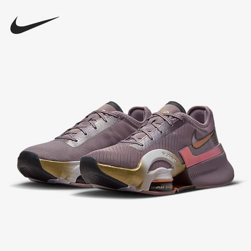 Nike/耐克正品夏季男女运动气垫有氧深蹲训练鞋DO9382-500