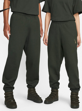 Nike/耐克正品 Billie Eilish 男子加绒针织长裤DQ7753-355