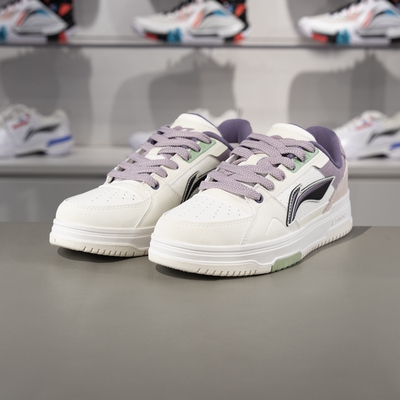 李宁正品天迹2.0系列女子时尚百搭减震回弹休闲运动板鞋AGCT292-3