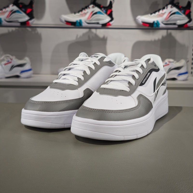 Lining/李宁正品新款都达男子耐磨舒适经典运动休闲鞋AGCT333