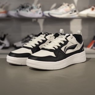 AGCU504 李宁正品 舒适百搭厚底防滑休闲板鞋 行初2.0 女子经典