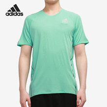 Adidas/阿迪达斯正品当季新款男子圆领透气休闲运动T恤 GJ9888