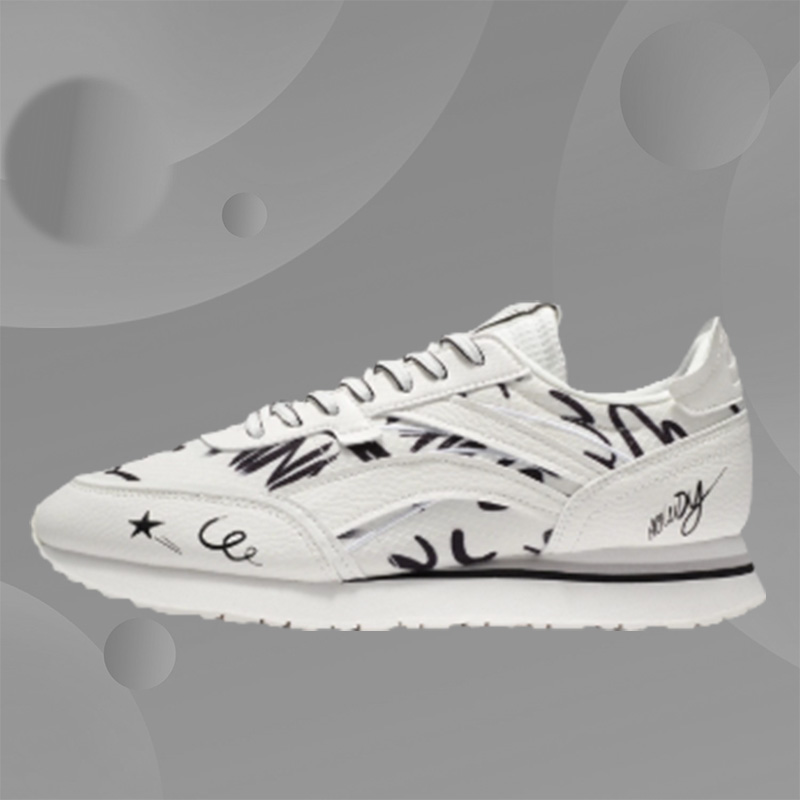 正品 李宁男子 低帮时尚透气经典 休闲板鞋AGCR195-11