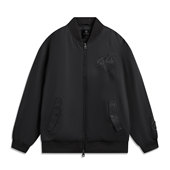 李宁正品 韦德系列男子轻盈柔软舒适休闲运动训练棉夹克AJMW001