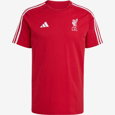 Adidas阿迪达斯正品男款Liverpool FC DNA条纹圆领短袖T恤JW7889