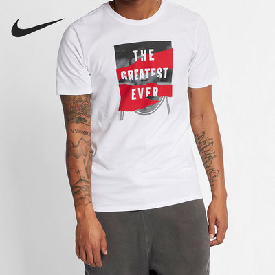 Nike/耐克正品夏季新款休闲透气运动男子短袖T恤AH6319-100