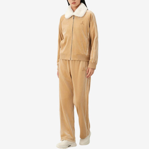 李宁正品1990经典系列女中腰系带透气宽松直筒休闲裤AKXU552-1
