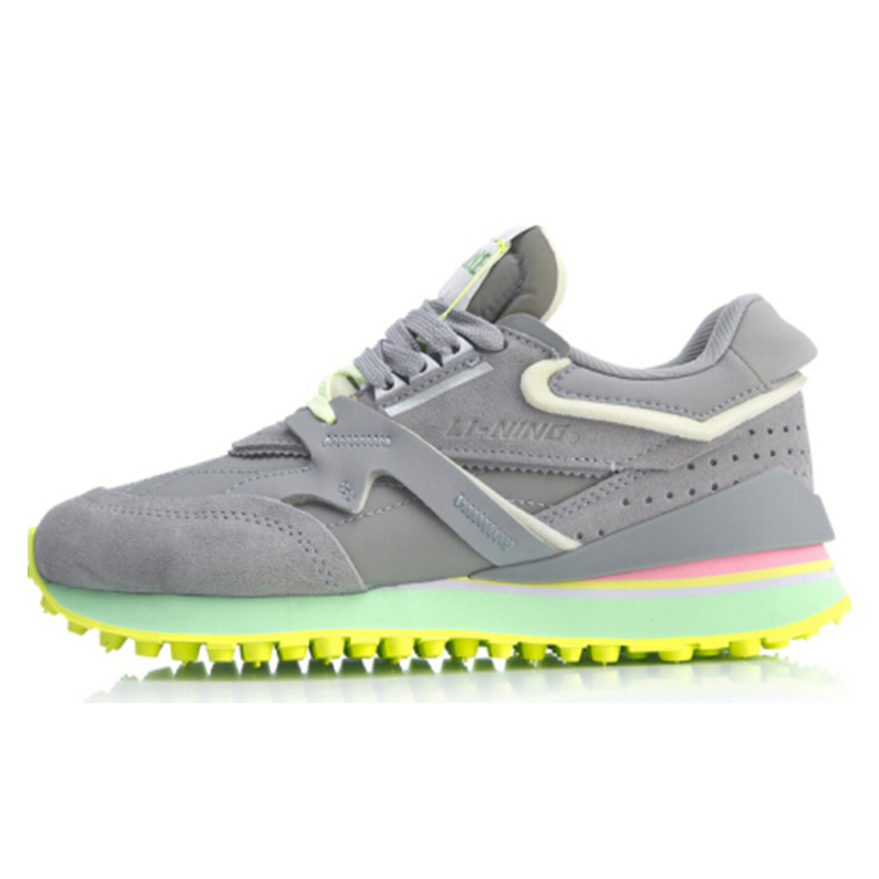 Lining/李宁正品001初心女子经典透气耐磨低帮运动休闲鞋AGCP382