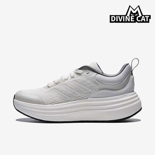 Adidas/阿迪达斯正品NORASHEL新款女白色经典厚底鞋跑步鞋JS4890