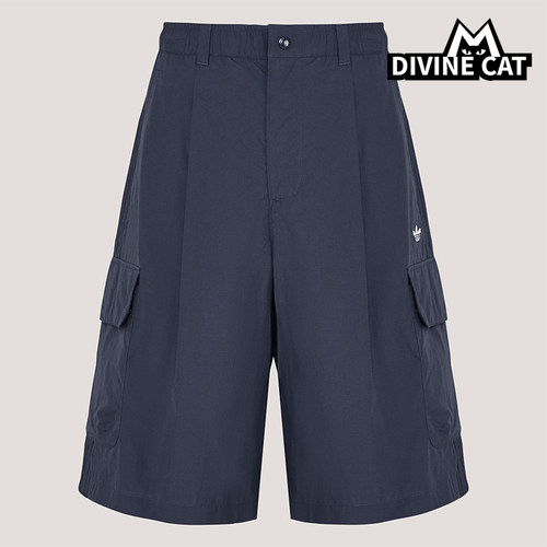Adidas/阿迪达斯正品三叶草男士宽松日常休闲慵懒风短裤KT3045