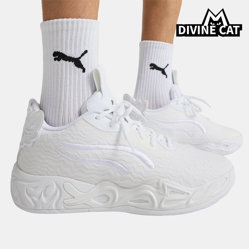 Puma/彪马正品四季款男女运动简约实战耐磨经典篮球鞋311319-01