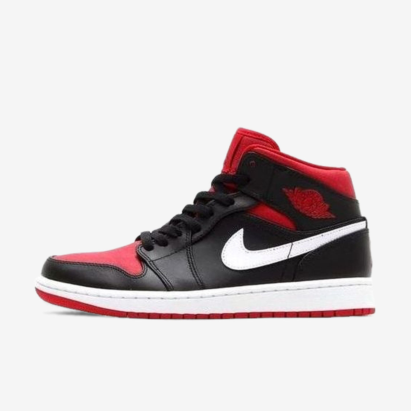 Nike耐克正品Air Jordan 1 Mid男减震防滑中帮篮球鞋554724-020
