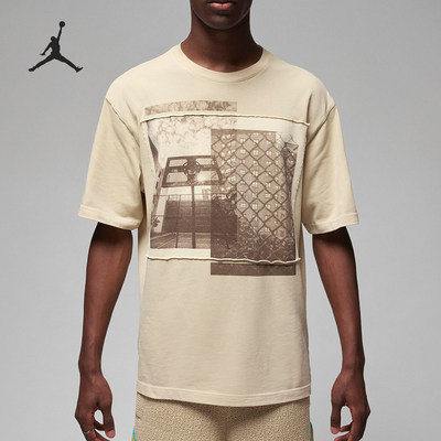 Nike/耐克正品JORDAN男士运动时尚宽松耐穿短袖FD4247-206