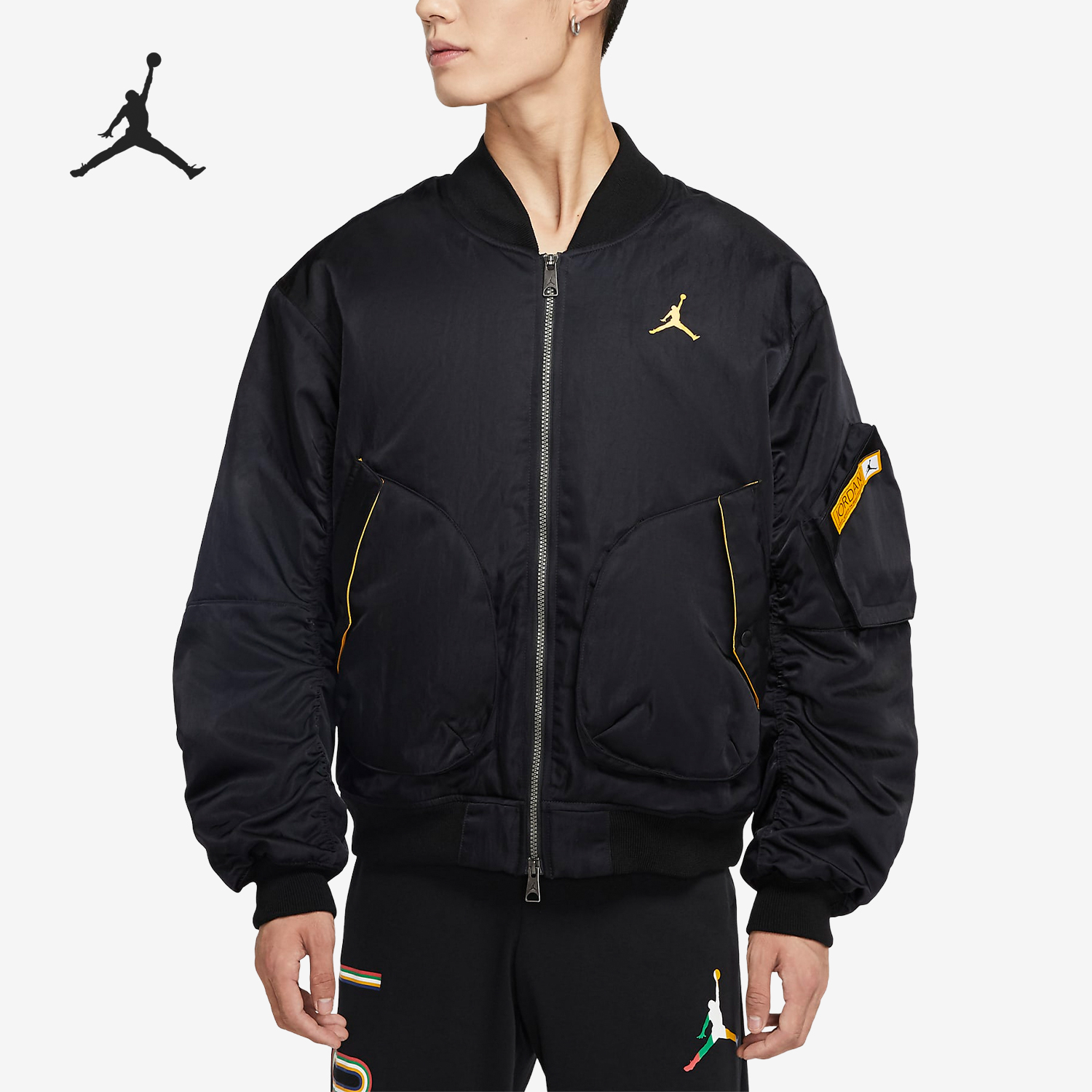 Nike/耐克正品Jordan新款男子防风保暖立领运动棉衣CZ1191