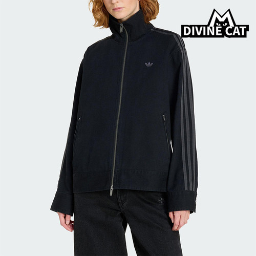 Adidas/阿迪达斯正品三叶草女士休闲立领经典运动日常外套KF2311