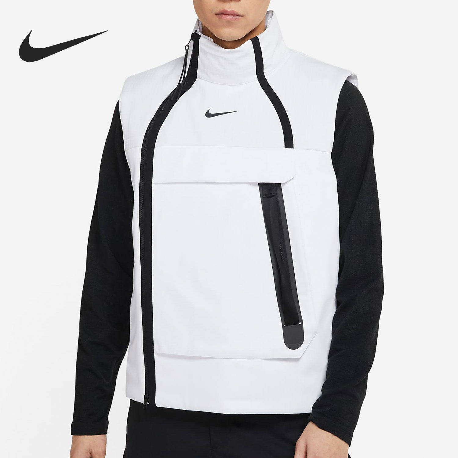 Nike/耐克正品当季新款男子保暖健身运动棉马甲 CZ9265-100