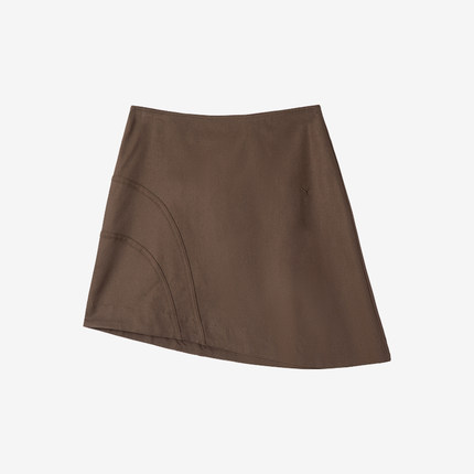 Puma/彪马正品WN THE SPOTLIGHT女士不规则拉链短裙628229-13