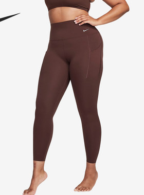 Nike/耐克正品新款女士高腰运动透气紧身九分裤DQ5898-227