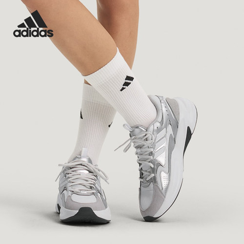 Adidas/阿迪达斯正品OZWAVE男女低帮系带耐磨休闲鞋KH7958