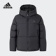 新款 冬季 女士宽松连帽面包羽绒服JV6192 阿迪达斯正品 Adidas