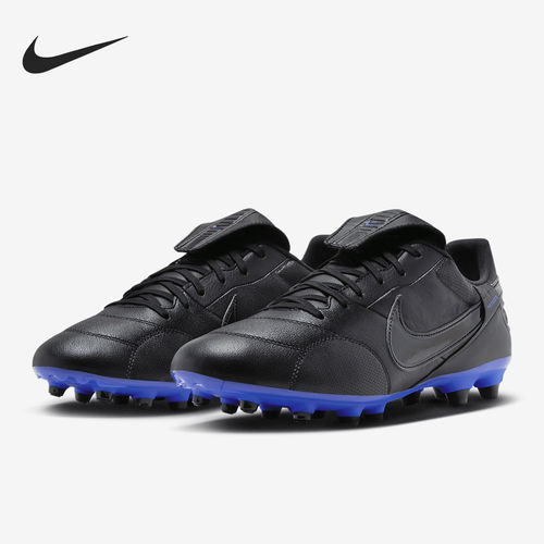 Nike耐克正品Premier 3男女同款人造草地长钉足球鞋AT5889-007