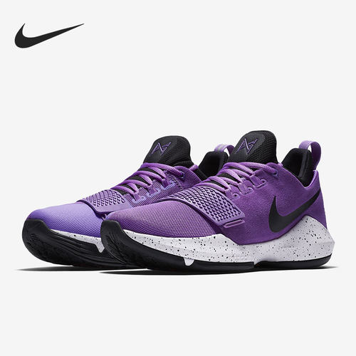 Nike耐克正品PG 1 EP Bright Violet男款低帮篮球鞋878628-500