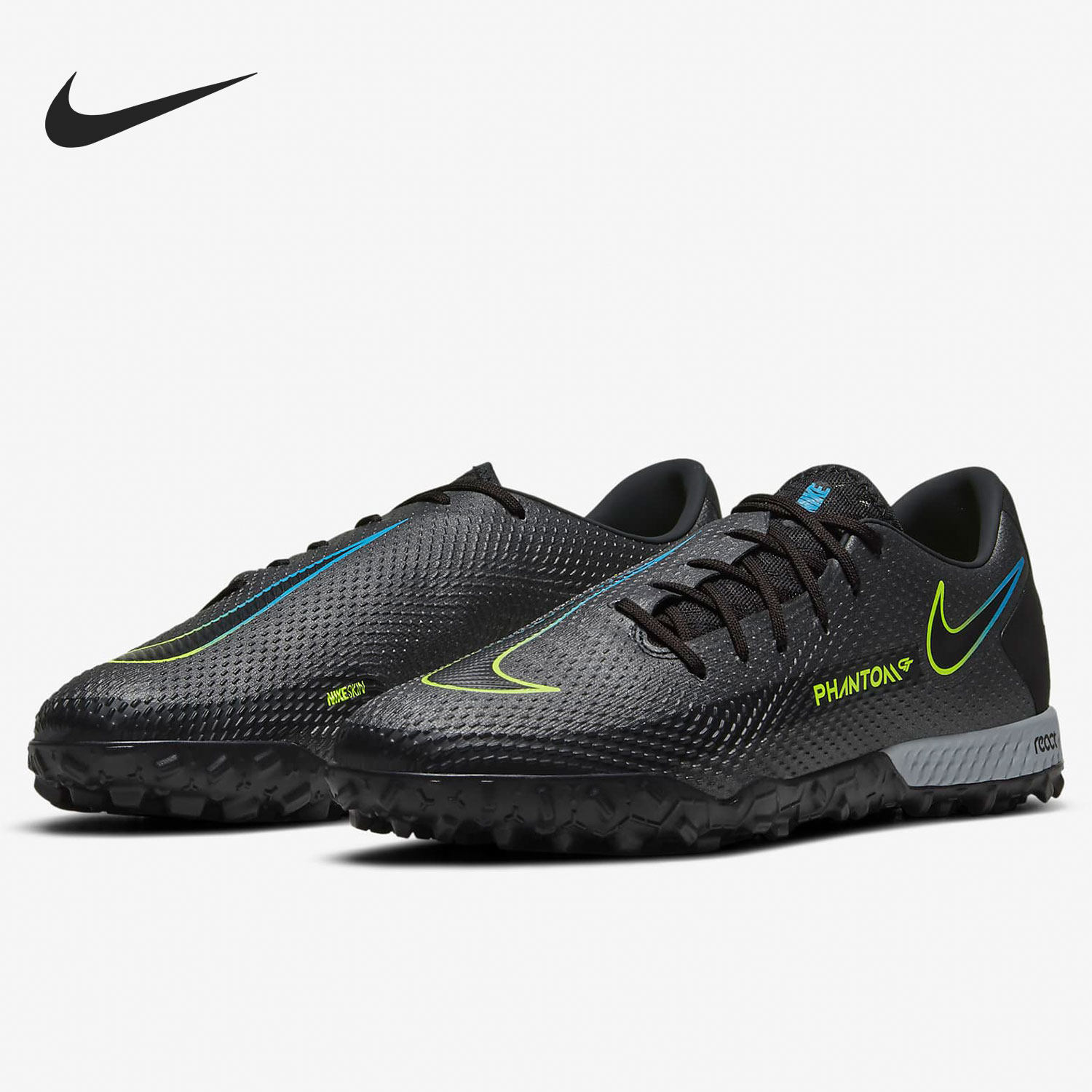 Nike/耐克正品男子暗煞系列TF碎钉训练比赛运动足球鞋 CK8468-090