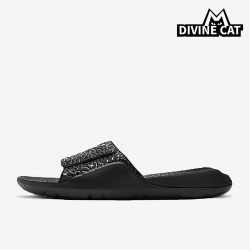 Nike/耐克正品JORDANHYDRO7V2新款男黑色软底拖鞋BQ6290-003