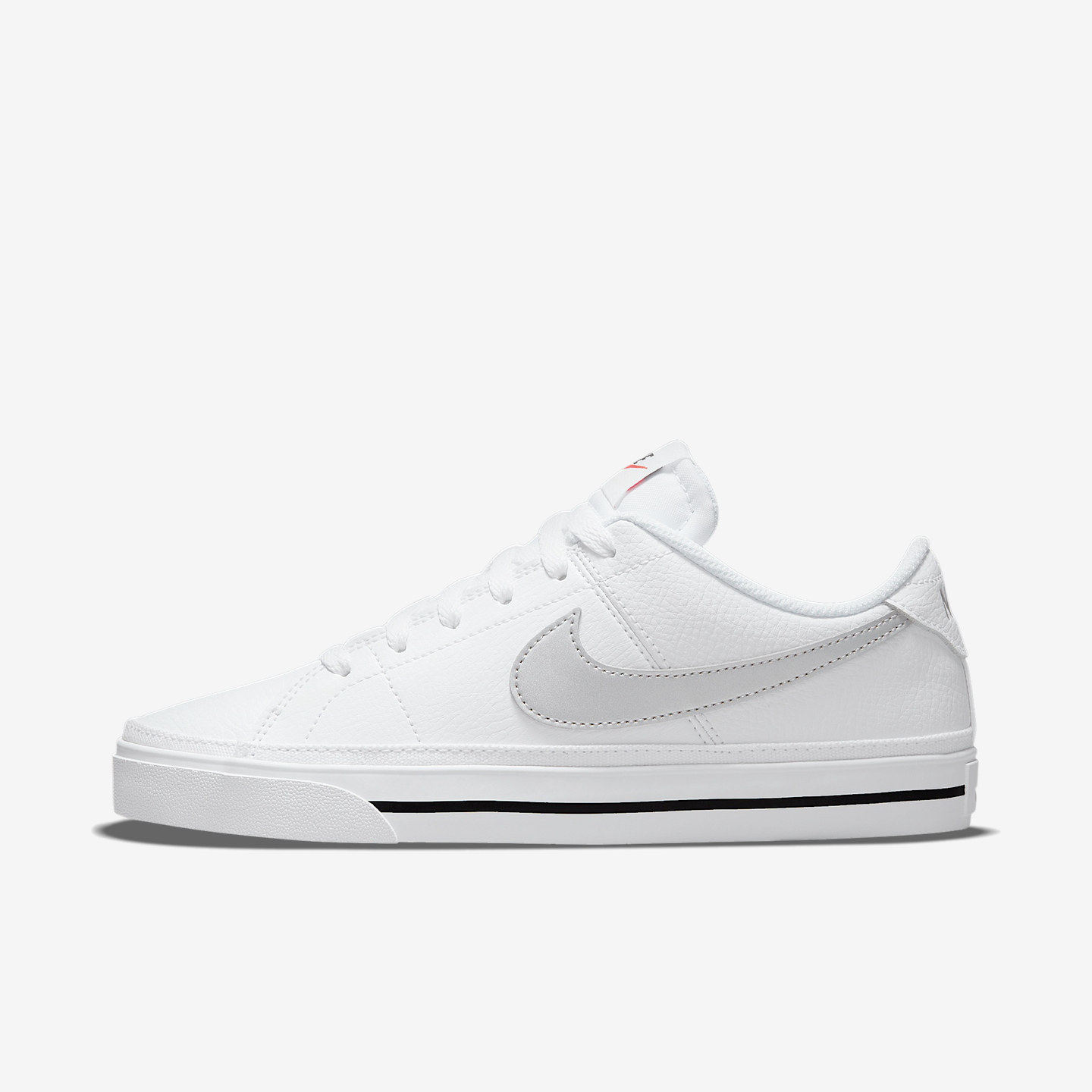 Nike耐克正品Court Legacy女子防滑系带低帮圆头板鞋CU4149-103