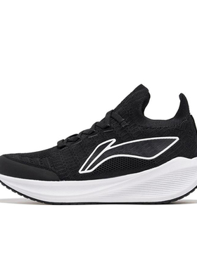 李宁正品踏风系列女子潮流百搭轻便透气耐磨低帮跑步鞋AGLU324-2