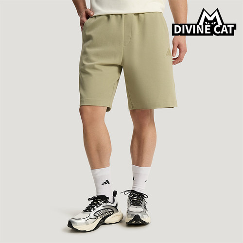 Adidas/阿迪达斯正品ANIMAL POP KNIT男士经典宽松抽绳短裤KR5085