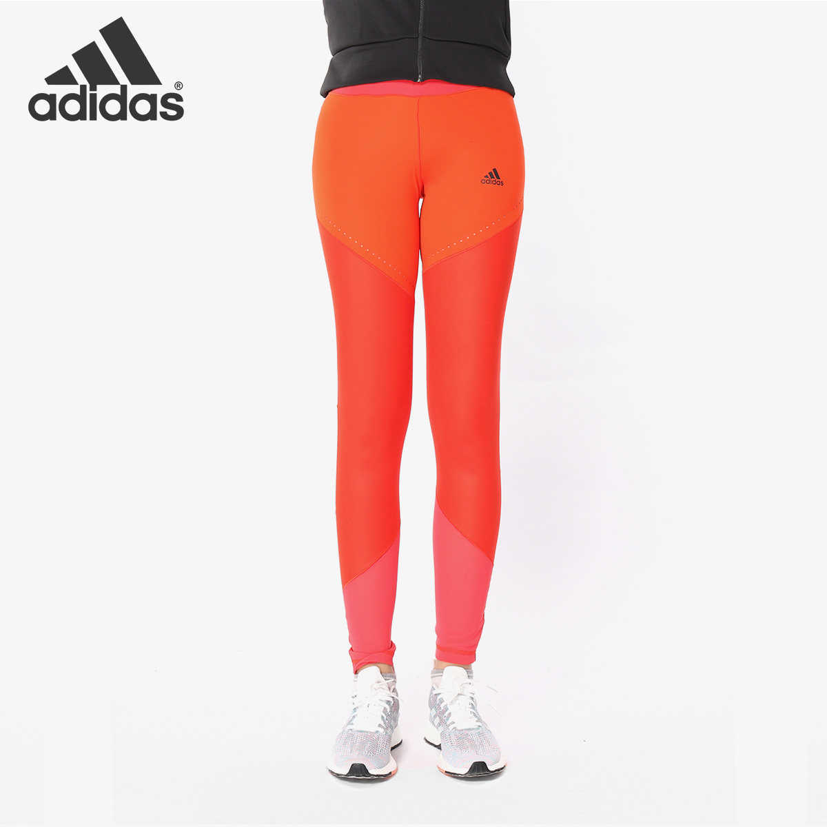 Adidas/阿迪达斯正品 WOW DROP 1 TIGH 女子训练弹力紧身裤B47006