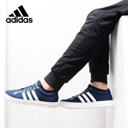 Adidas/阿迪达斯正品 VS SET 男子低帮轻便运动休闲板鞋 AW3891