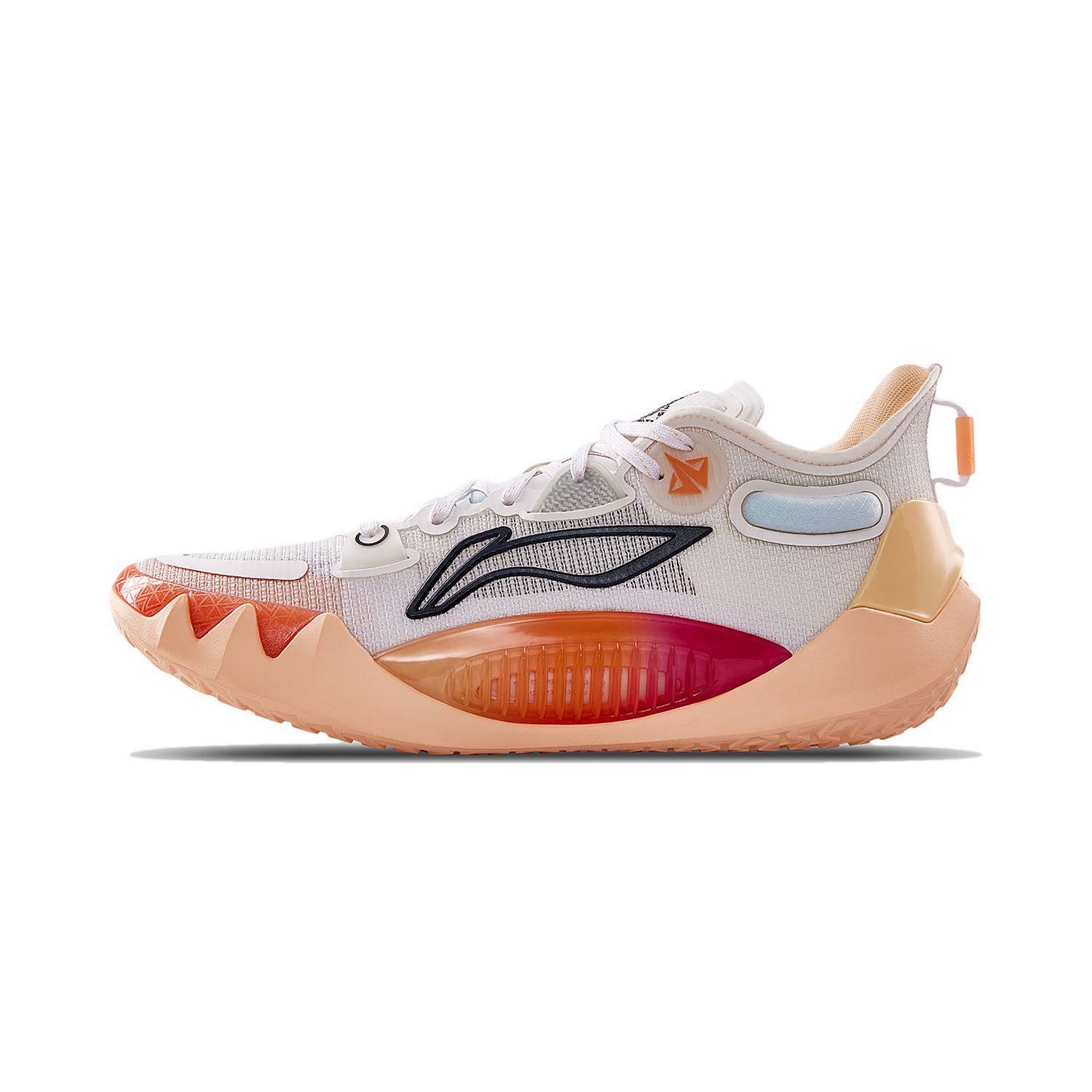 Lining/李宁正品新款男子透气耐磨缓震实战运动篮球鞋ABAS051