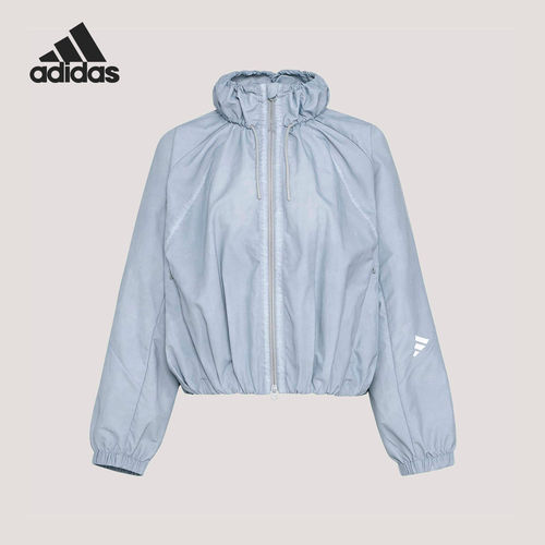 Adidas/阿迪达斯正品2026女士时尚耐穿宽松休闲外套KU5431