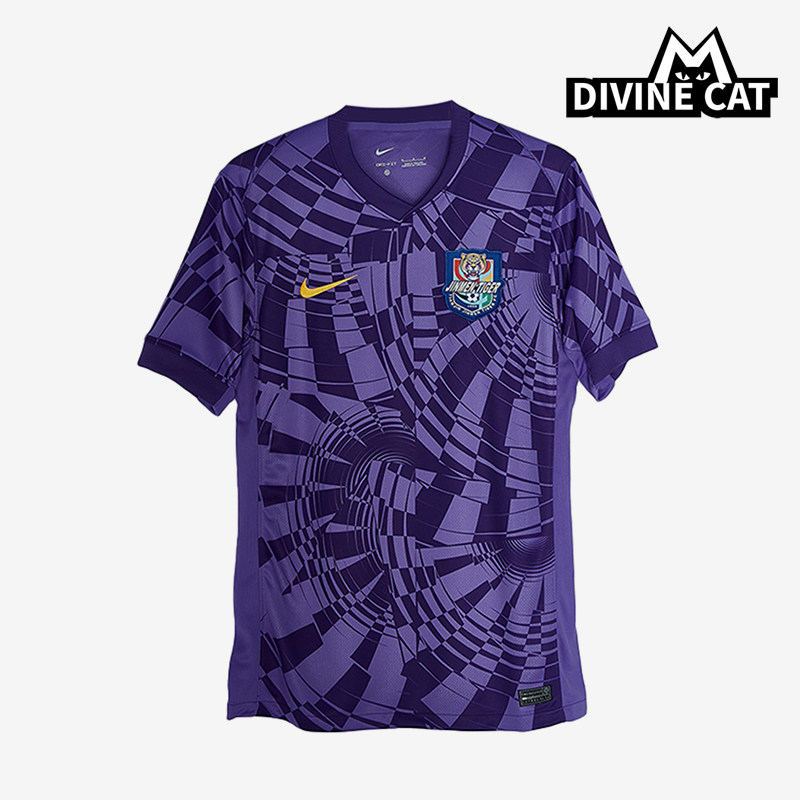 Nike/耐克正品2025男士耐穿运动V领足球透气套头短袖HM6169-550