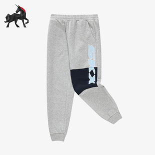 Skechers/斯凯奇正品春季儿童运动针织束脚长裤P123B008-01UV