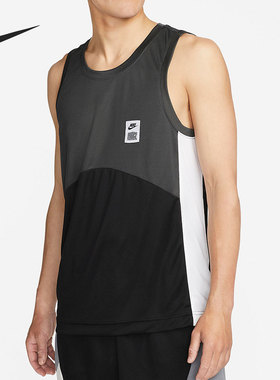 Nike/耐克正品夏季新款男子运动休闲篮球无袖背心DQ5829-070