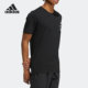 阿迪达斯正品 夏季 新款 Adidas 男女训练运动短袖 上衣HE7349