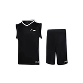 男子logo印花宽松速干透气运动套装 新款 YATT119 李宁正品 Lining