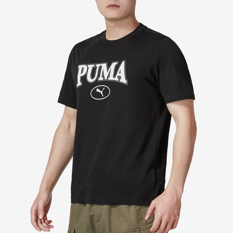 Puma/彪马正品2023夏休闲透气圆领男子运动短袖T恤679596-01,运动服/休闲服装,运动T恤,淘宝优惠券,粉丝福利购,淘宝优惠卷