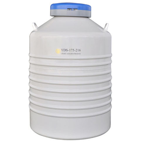 成都金凤YDS-175-216配多层方提桶液氮罐含七个十层方形提筒