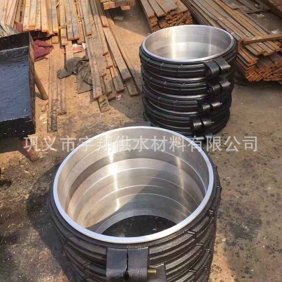 电厂送粉管道卡箍式挠性接头胶圈