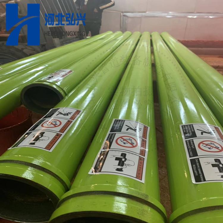 中.联泵车臂架125*3米泵管五万方双层耐磨管道天泵七代管