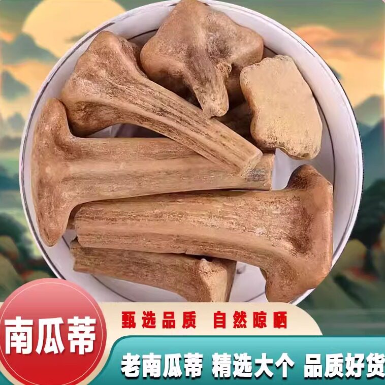 南瓜蒂正宗中药材农家500g干货老南瓜把南瓜柄头南瓜茎头商用印章