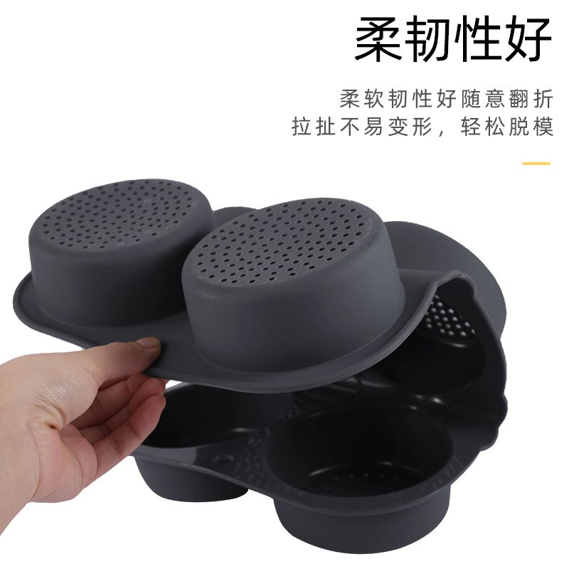 Siliconee Cake Mold Baking Plate Toast Bread Donut Mold Set