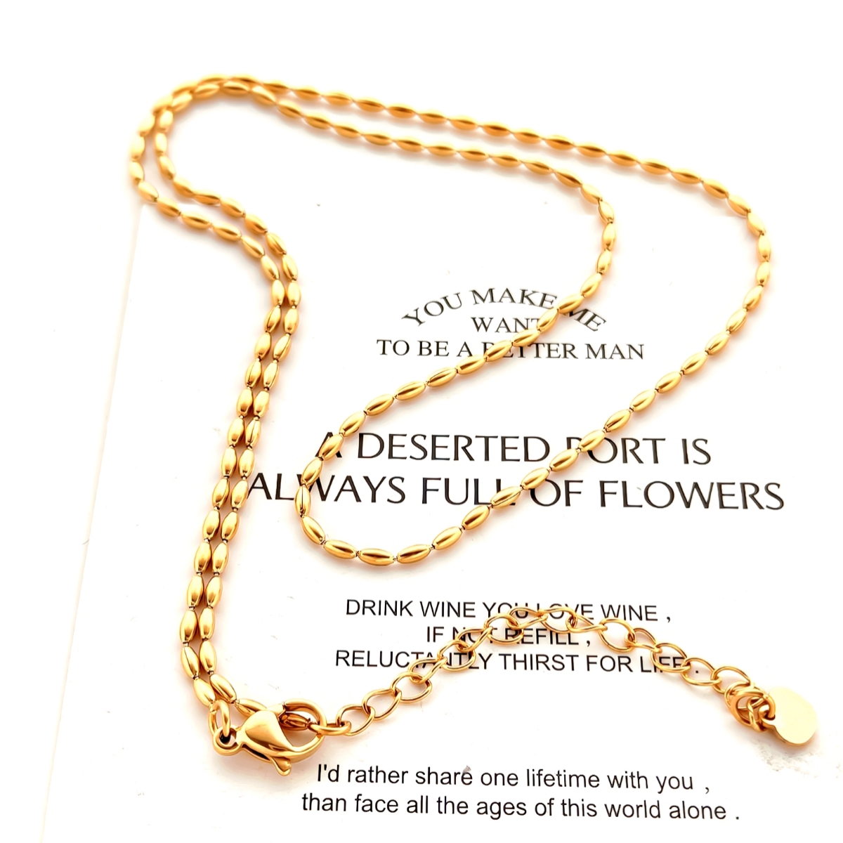 米珠成品链炉内真空电镀不褪色