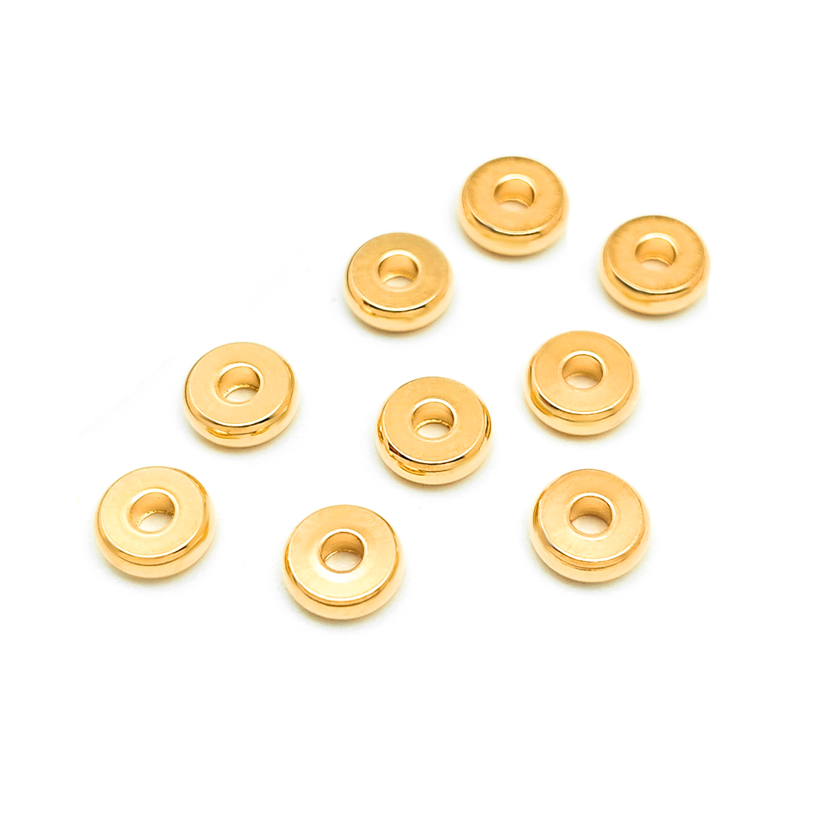 手串不锈钢扁珠隔片散珠