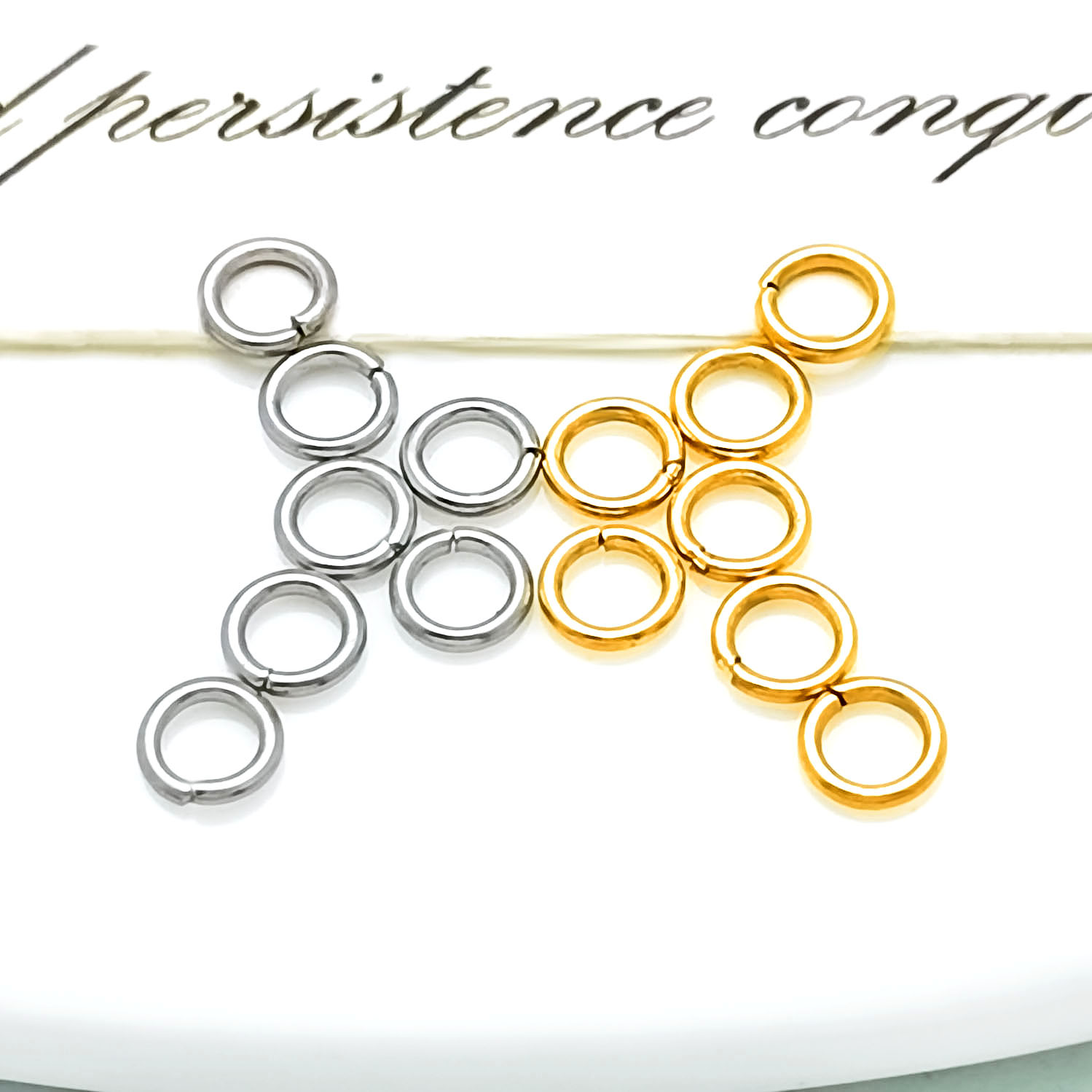 烧焊diy0.7*4mm闭口圈不锈钢