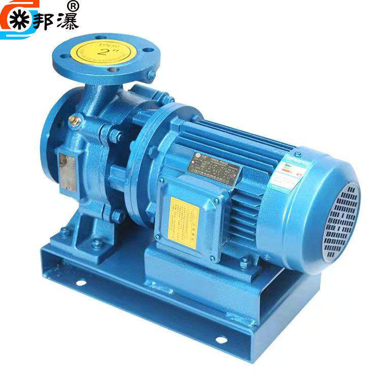 管道离心泵ISW100-250ISW管道泵厂家卧式空调泵离心泵图片